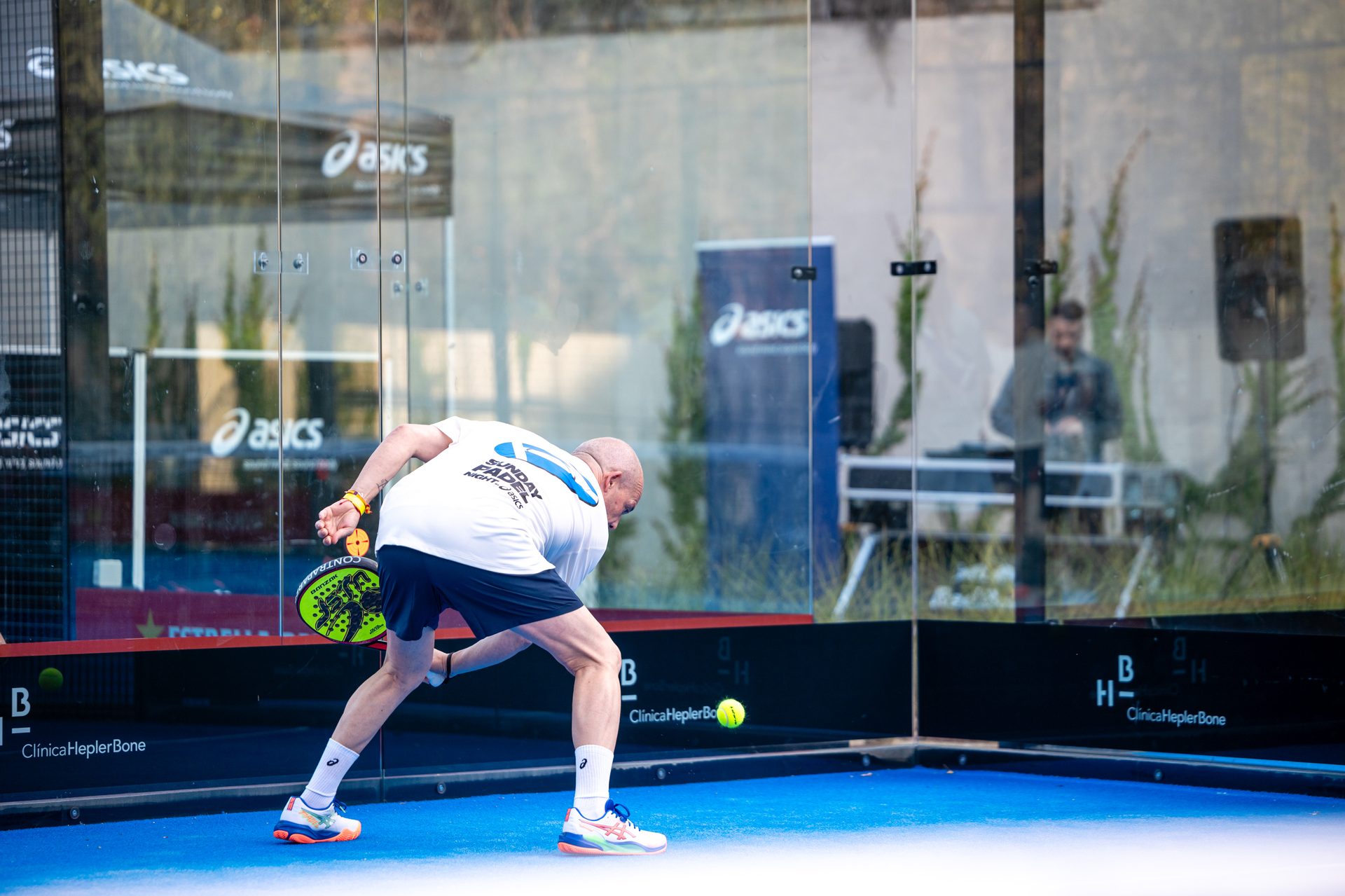 Jugador en pista